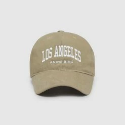 ANINE BING Jeremy Baseball Cap University Los Angeles