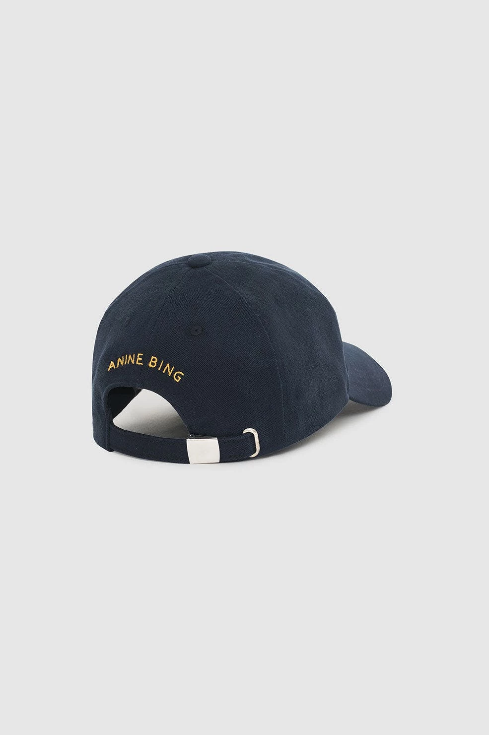 ANINE BING Jeremy Baseball Cap - Washed Navy 6 ANINE BING Jeremy Baseball Cap - Washed Navy - Image 4