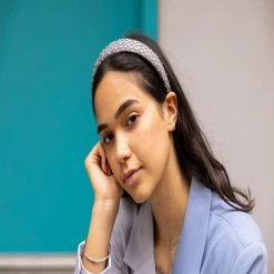 Simitri Grey Fishnet Headband 6 Simitri Grey Fishnet Headband -Beechfield Sales M00196704021257 3217850330