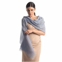 Elizabetta Cortina Azure Cashmere Scarf 13 Elizabetta Cortina Azure Cashmere Scarf -Beechfield Sales M00196704733693 1510173237