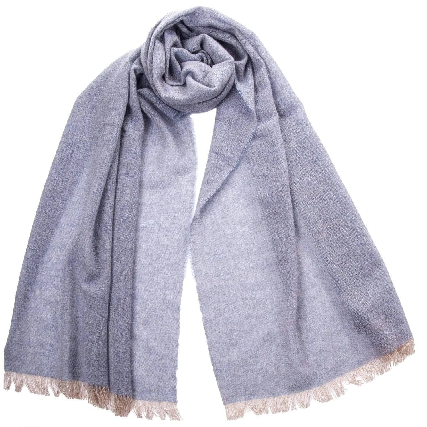 Elizabetta Cortina Azure Cashmere Scarf 3 Elizabetta Cortina Azure Cashmere Scarf