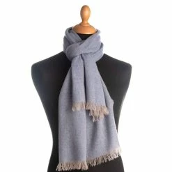 Elizabetta Cortina Azure Cashmere Scarf 9 Elizabetta Cortina Azure Cashmere Scarf -Beechfield Sales M00196704733693 3547618456