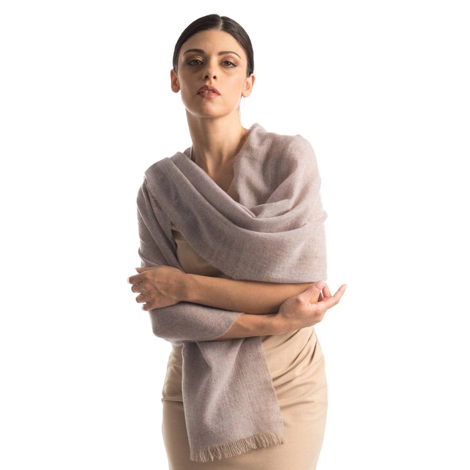 Elizabetta Cortina Heather Cashmere Scarf/Shawl 6 Elizabetta Cortina Heather Cashmere Scarf/Shawl - Image 4