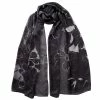 Elizabetta Vanessa Black Silk Scarf/Shawl -Beechfield Sales M00196704735444 1698126770