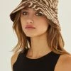Crescent Savannah Zebra Print Bucket Hat -Beechfield Sales M00197094650133 1447138672
