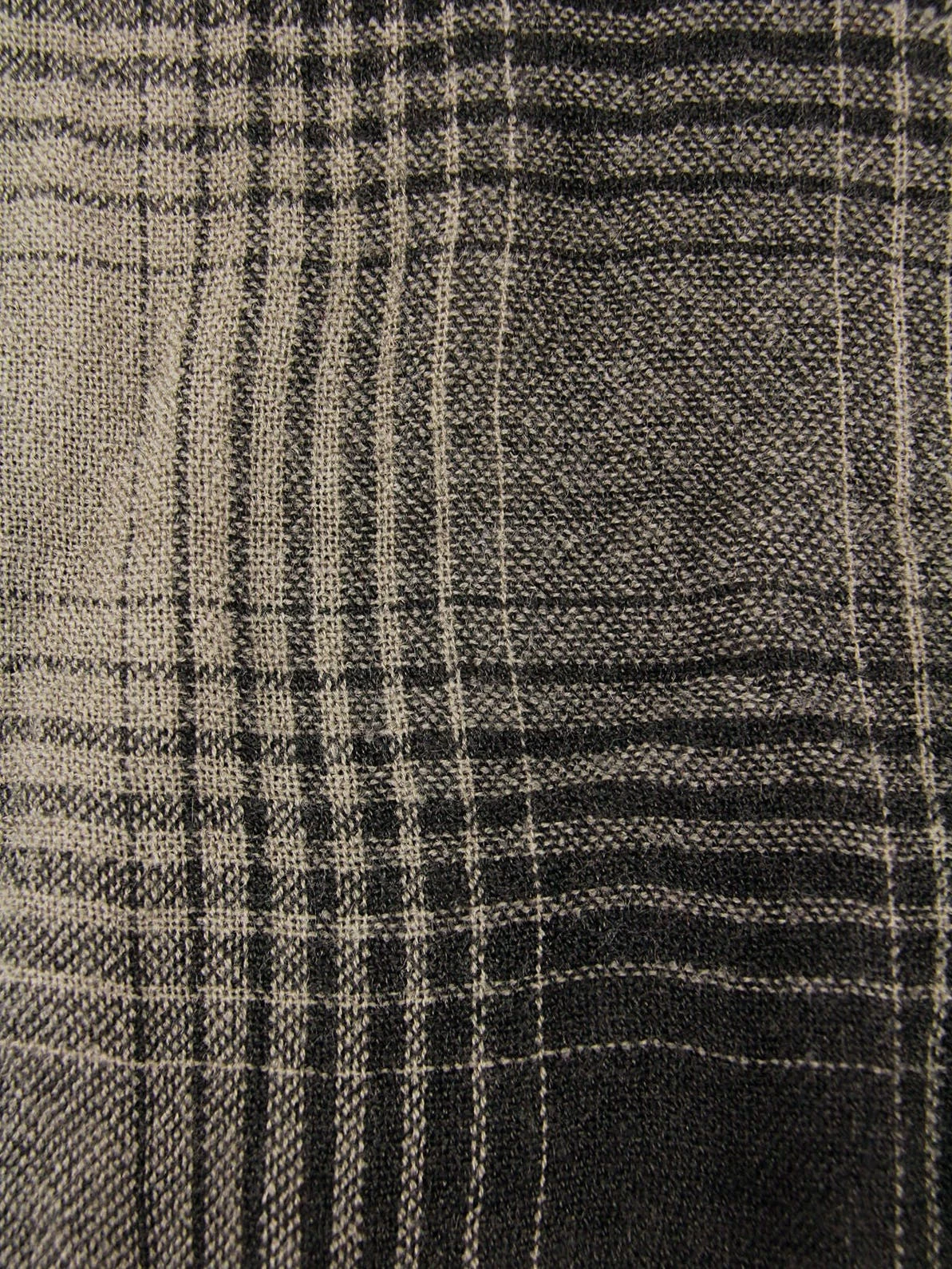 Saachi Style Faded Two Toned Plaid Scarf 9 Saachi Style Faded Two Toned Plaid Scarf - Image 7