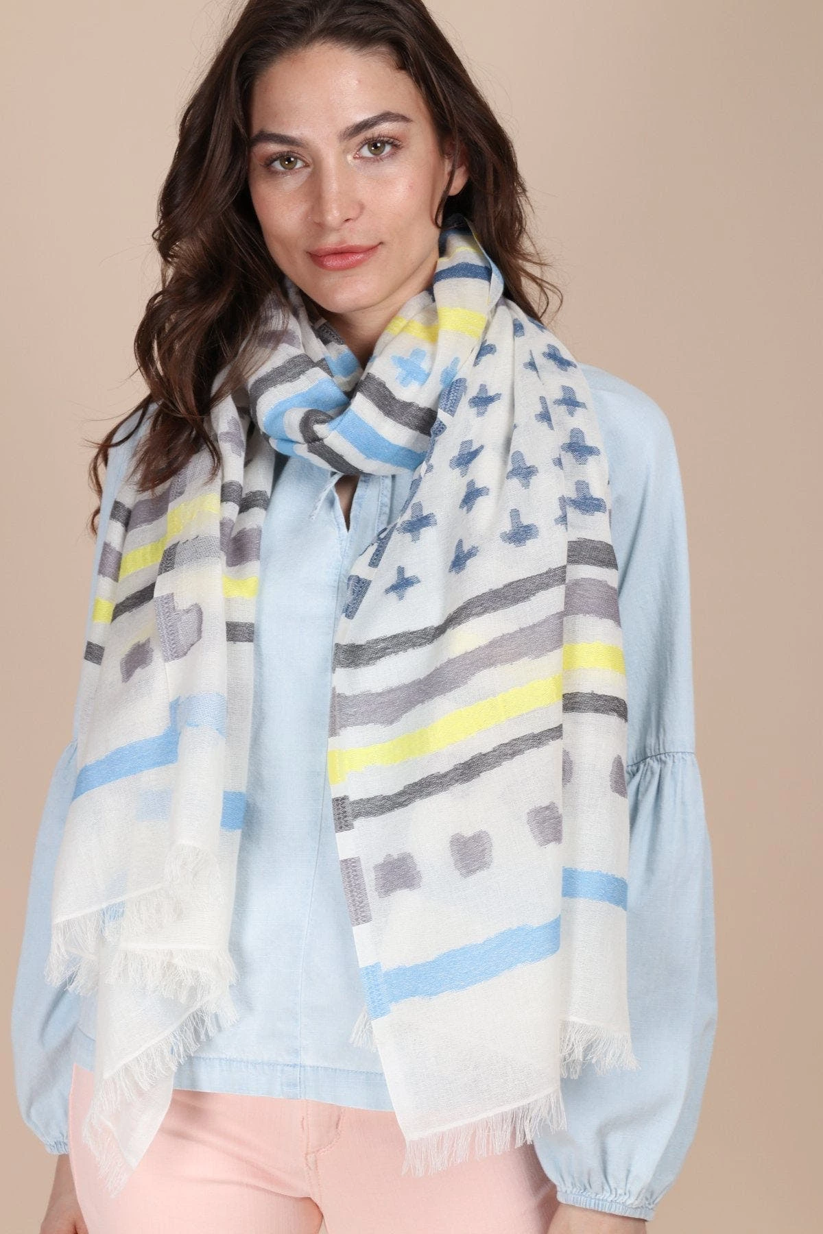Saachi Style Crossing Paths Scarf 3 Saachi Style Crossing Paths Scarf