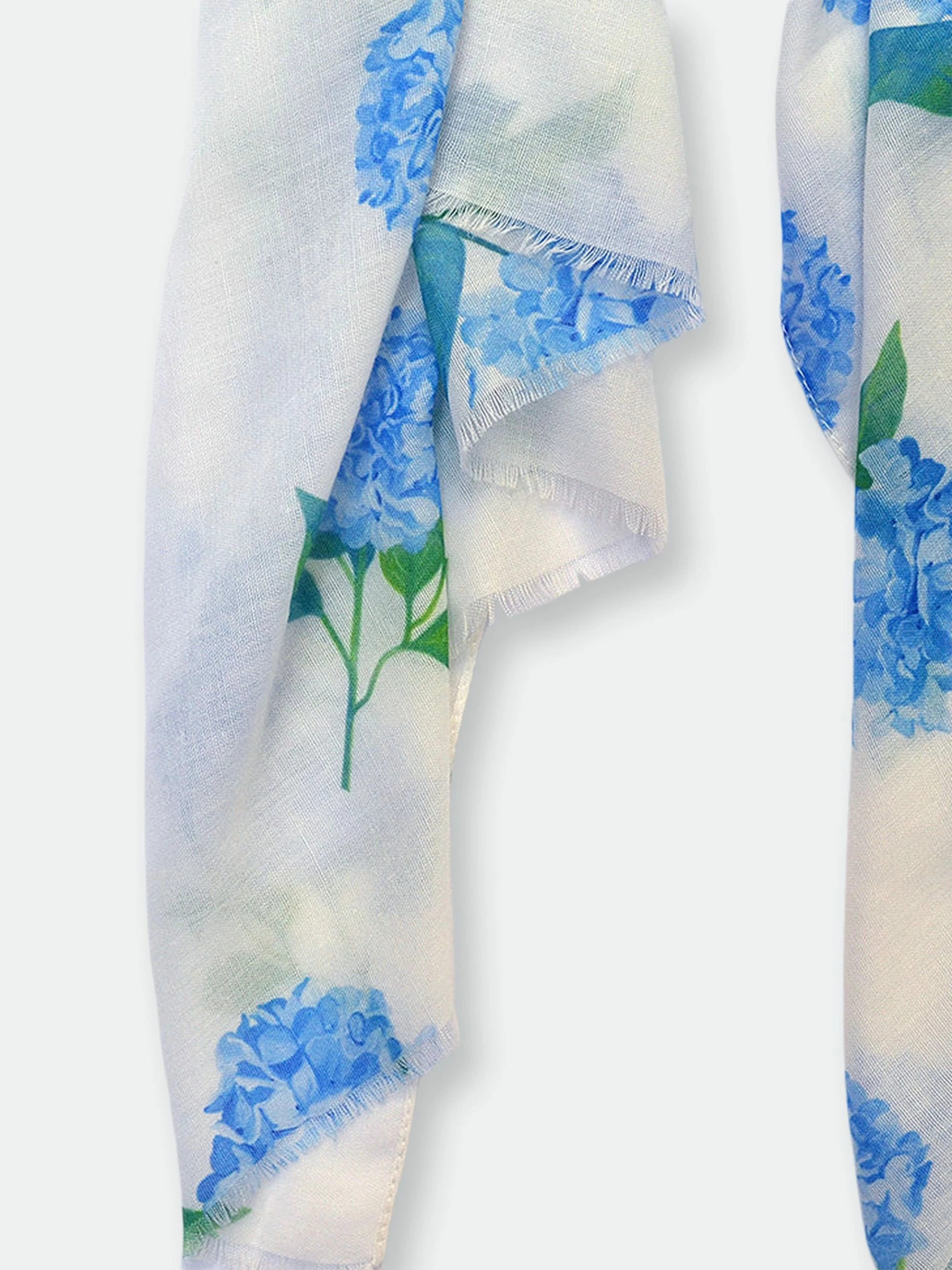 Paint & Petals Hydrangea Long Scarf 5 Paint & Petals Hydrangea Long Scarf - Image 3