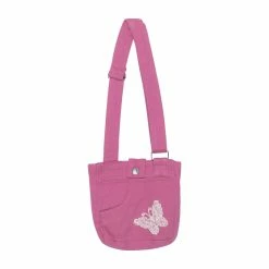 Deux Par Deux Nim Shoulder Bag - Pinky Mauve