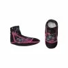 Deux Par Deux Inted Water Shoes Black Butterflies