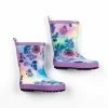 Deux Par Deux Inted Rain Boots Multicolor Flowers 1 Deux Par Deux Inted Rain Boots Multicolor Flowers -Beechfield Sales M00661826457296 693590690