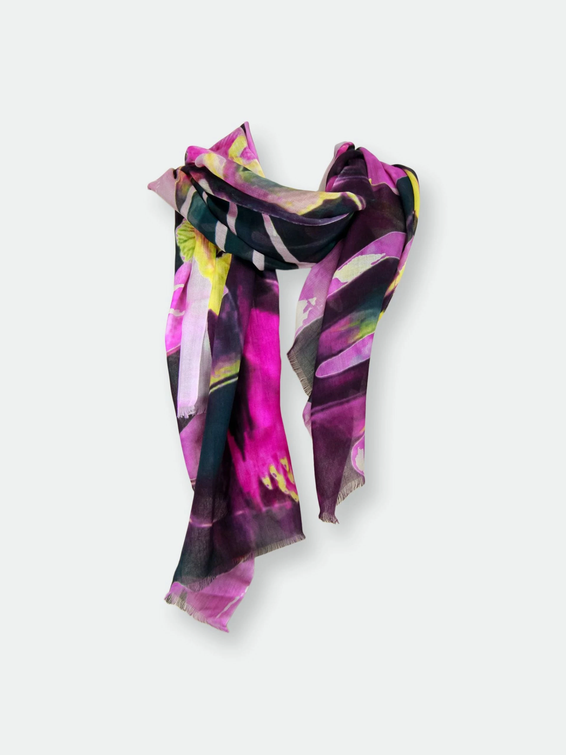 Saachi Style Tropical Forest Scarf 5 Saachi Style Tropical Forest Scarf - Image 3