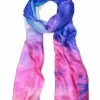 Saachi Style Watercolor Oblong Scarf With Ombre Print -Beechfield Sales M00707989707516 1710783171