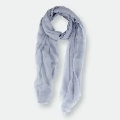 Saachi Style Delicate Solid Cashmere Scarf