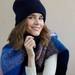 Shiraleah Pick-A-Pom Hat, Navy