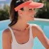 Shiraleah Sol Visor Hat, Orange -Beechfield Sales M00810091369807 1757999289
