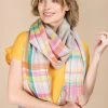 Saachi Style Happy Plaid Scarf -Beechfield Sales M00850000303928 2531252575