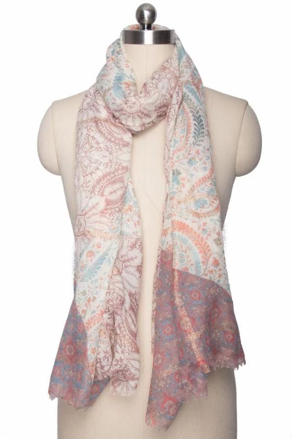 Saachi Style Gorgeous Paisley Scarf 4 Saachi Style Gorgeous Paisley Scarf - Image 2