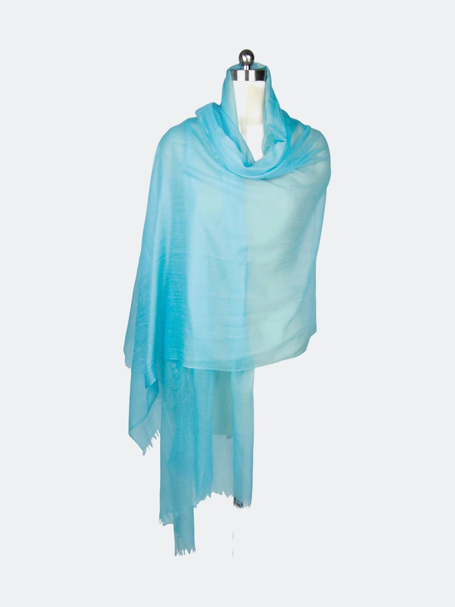 Saachi Style Delicate Solid Cashmere Scarf 5 Saachi Style Delicate Solid Cashmere Scarf - Image 3