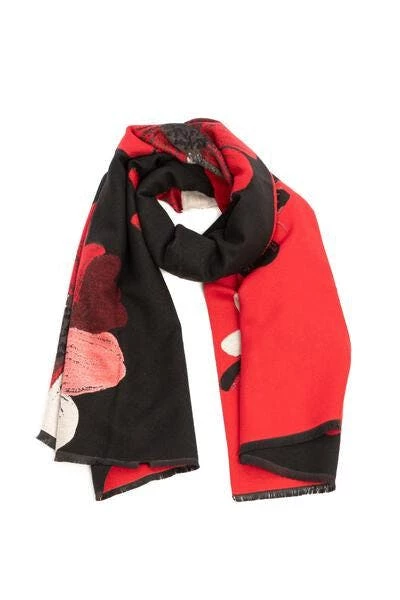 Saachi Style Fresh Floral Reversible Scarf 11 Saachi Style Fresh Floral Reversible Scarf - Image 9