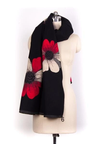 Saachi Style Fresh Floral Reversible Scarf 10 Saachi Style Fresh Floral Reversible Scarf - Image 8