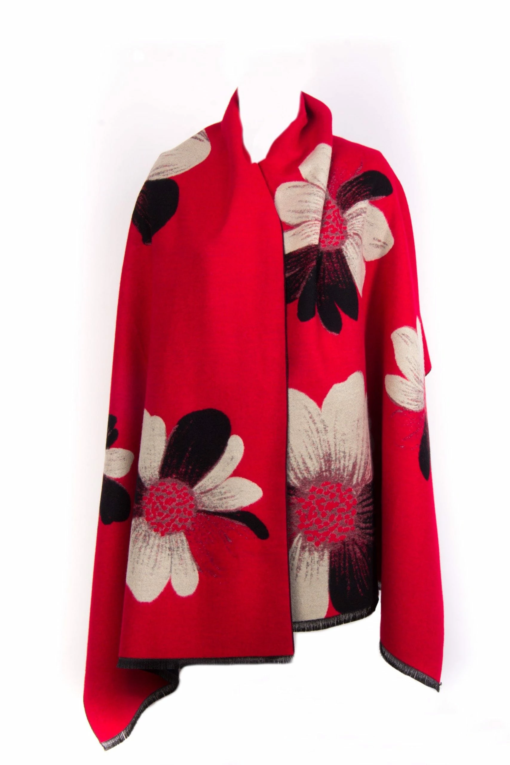 Saachi Style Fresh Floral Reversible Scarf 6 Saachi Style Fresh Floral Reversible Scarf - Image 4