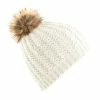 Beechfield Ladies/Womens Faux Fur Pom Pom Winter Beanie -Beechfield Sales M05054171000593 4260849620