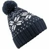 Beechfield Unisex Fair Isle Snowstar Winter Beanie Hat (French Navy / White) -Beechfield Sales M05054171000982 874882717