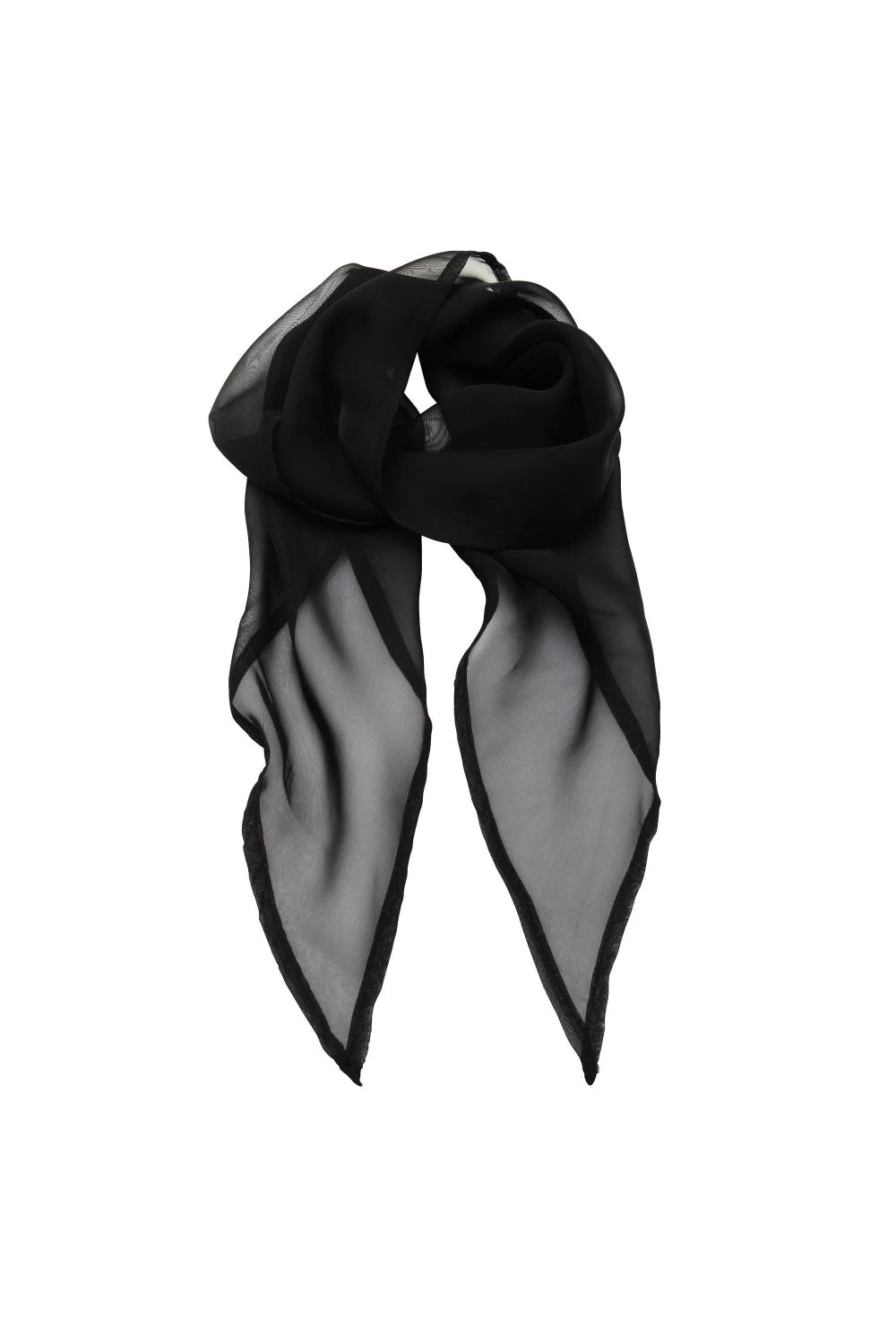 Premier® Premier Ladies/Womens Work Chiffon Formal Scarf (Black) 3 Premier® Premier Ladies/Womens Work Chiffon Formal Scarf (Black)