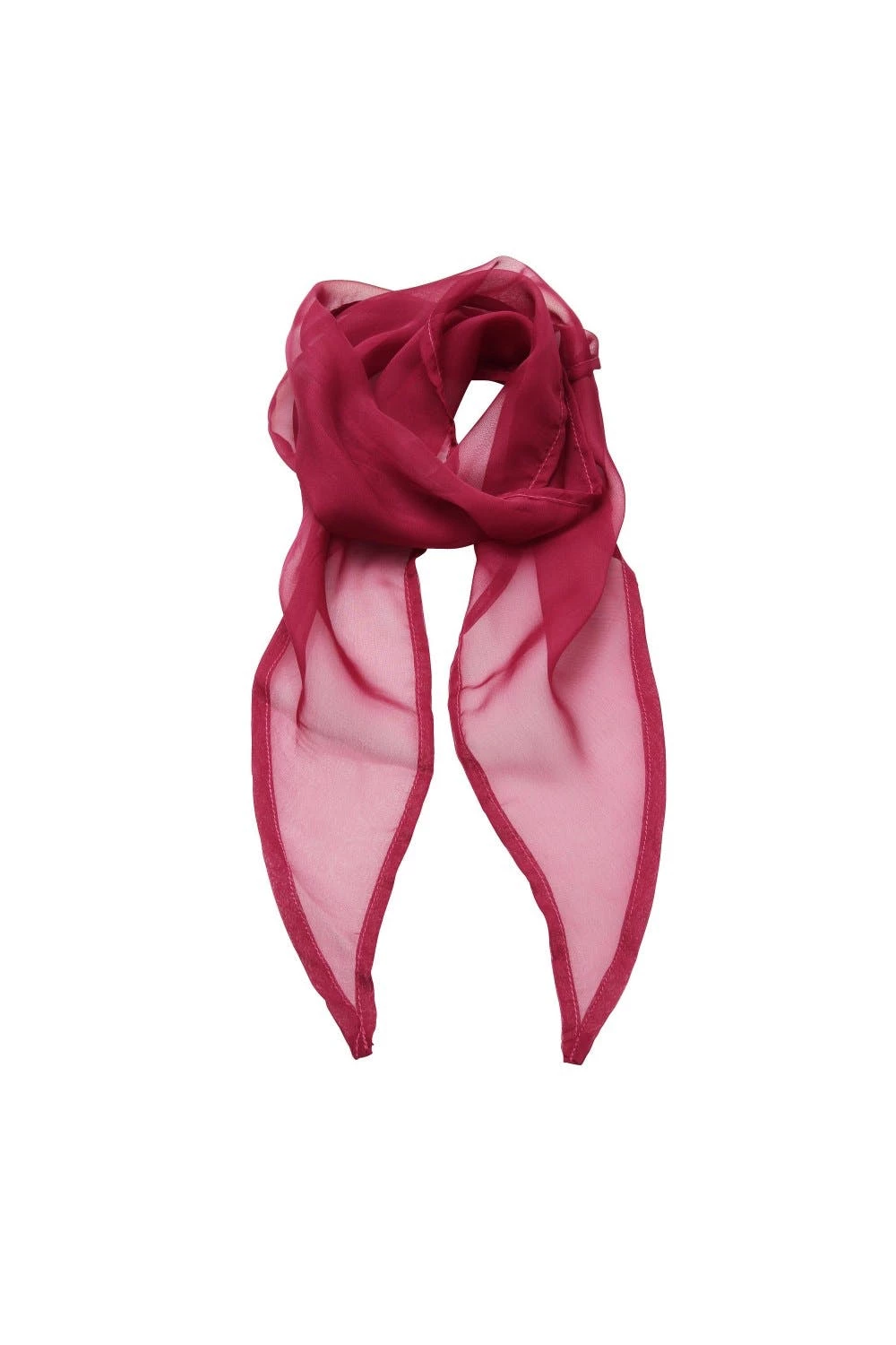 Premier® Premier Ladies/Womens Work Chiffon Formal Scarf (Hot Pink) 3 Premier® Premier Ladies/Womens Work Chiffon Formal Scarf (Hot Pink)