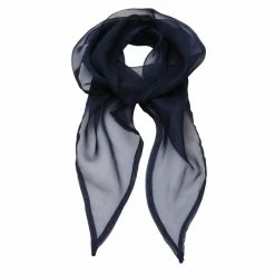 Premier® Premier Ladies/Womens Work Chiffon Formal Scarf (Navy)