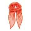 Premier® Premier Ladies/Womens Work Chiffon Formal Scarf (Orange) 2 Premier® Premier Ladies/Womens Work Chiffon Formal Scarf (Orange) -Beechfield Sales M05054171155453 1080402946
