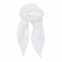 Premier® Premier Ladies/Womens Work Chiffon Formal Scarf (White)