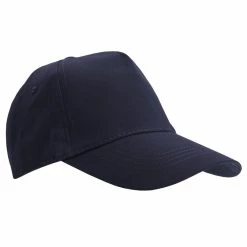 SOLS Unisex Buzz 5 Panel Baseball Cap - Navy