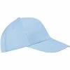 SOLS Unisex Buzz 5 Panel Baseball Cap (Sky Blue) 2 SOLS Unisex Buzz 5 Panel Baseball Cap (Sky Blue) -Beechfield Sales M05054171377169 808594495
