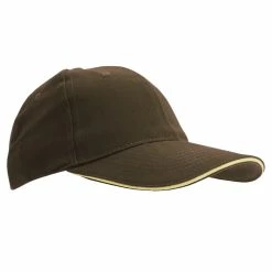 SOLS Unisex Buffalo 6 Panel Baseball Cap (Chocolate/Beige)