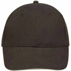 SOLS Unisex Buffalo 6 Panel Baseball Cap (Chocolate/Beige) 9 SOLS Unisex Buffalo 6 Panel Baseball Cap (Chocolate/Beige) -Beechfield Sales M05054171377381 1468405554