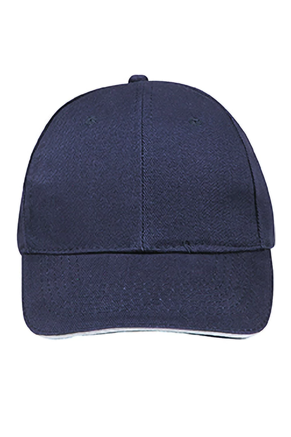 SOLS Unisex Buffalo 6 Panel Baseball Cap (French Navy/White) 6 SOLS Unisex Buffalo 6 Panel Baseball Cap (French Navy/White) - Image 4