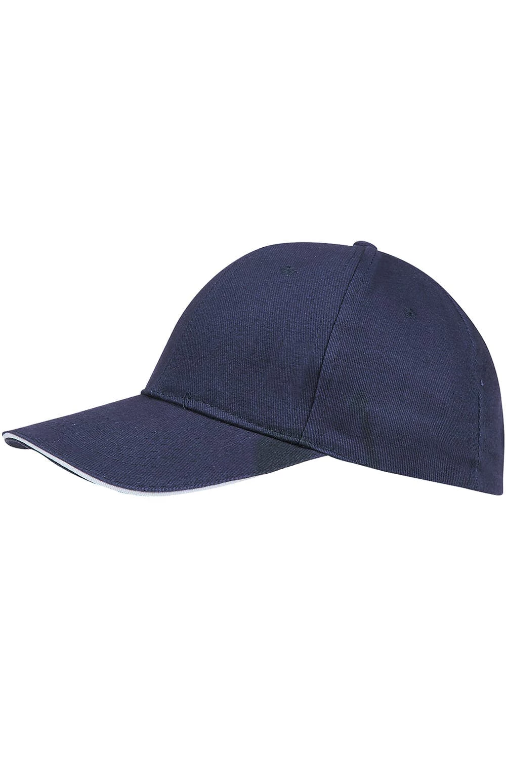 SOLS Unisex Buffalo 6 Panel Baseball Cap (French Navy/White) 5 SOLS Unisex Buffalo 6 Panel Baseball Cap (French Navy/White) - Image 3