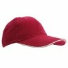 SOLS Unisex Buffalo 6 Panel Baseball Cap - Red/White 1 SOLS Unisex Buffalo 6 Panel Baseball Cap - Red/White -Beechfield Sales M05054171377466 1691851700