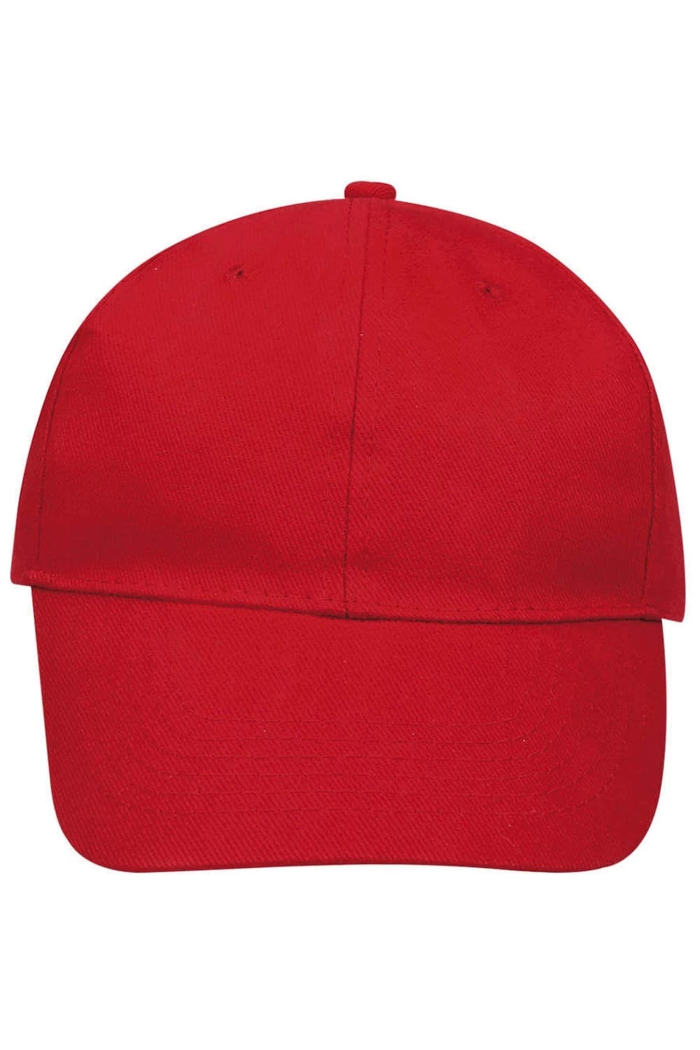 SOLS Unisex Buffalo 6 Panel Baseball Cap (Red) 6 SOLS Unisex Buffalo 6 Panel Baseball Cap (Red) - Image 4