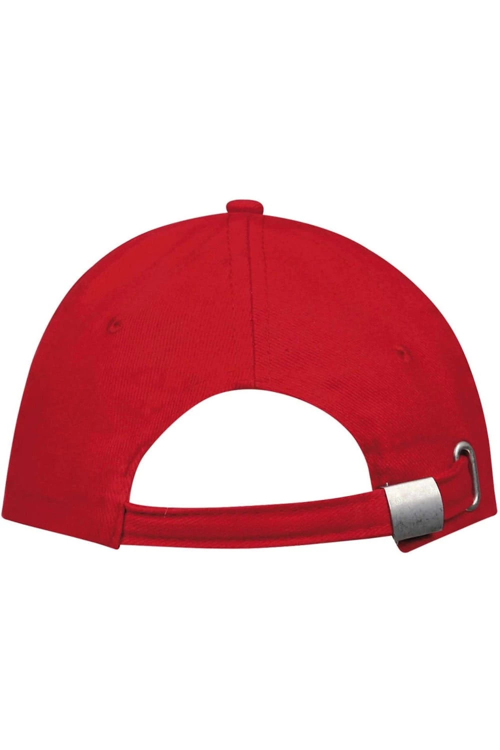 SOLS Unisex Buffalo 6 Panel Baseball Cap (Red) 4 SOLS Unisex Buffalo 6 Panel Baseball Cap (Red) - Image 2