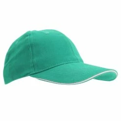 Beechfield Sales 3 SOLS Unisex Buffalo 6 Panel Baseball Cap (Turquoise/White)