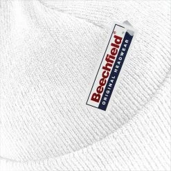Beechfield Unisex Plain Winter Beanie Hat / Headwear (Ideal For Printing) (White) 9 Beechfield Unisex Plain Winter Beanie Hat / Headwear (Ideal For Printing) (White) -Beechfield Sales M05054171856763 4152821994