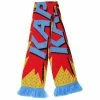 FLOSO Unisex Comic Print Knitted Winter Scarf With Fringe (Kapow) -Beechfield Sales M05054752592134 2704698202
