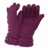 Floso Ladies/Womens Thermal Knitted Gloves 3M 40g - Raspberry 2 Floso Ladies/Womens Thermal Knitted Gloves 3M 40g - Raspberry -Beechfield Sales M05055499109128 3295334391