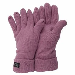 Floso Ladies/Womens Thermal Knitted Gloves 3M 40g - Pink
