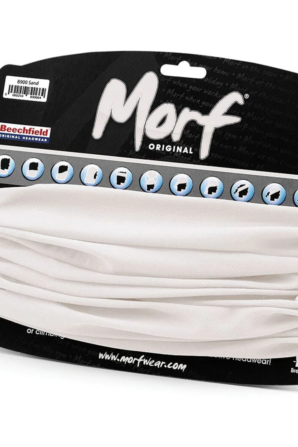 Beechfield Ladies/Womens Multi-Use Original Morf (Sand) 4 Beechfield Ladies/Womens Multi-Use Original Morf (Sand) - Image 2