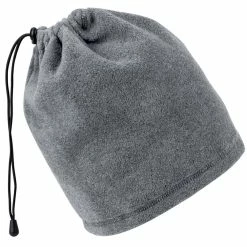 Beechfield Unisex Suprafleece™ Anti-Pilling 2in1 Winter Hat And Neck Warmer/Snood (Charcoal)