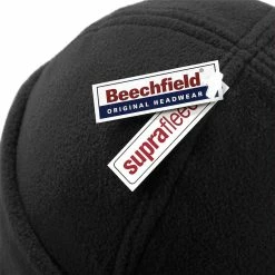BEECHFIELD Ladies/Womens Suprafleece™ Anti-Pilling Winter / Ski Hat - Black -Beechfield Sales M05055747772487 688617579